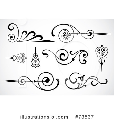 Royalty-Free (RF) Design Elements Clipart Illustration by BestVector - Stock Sample #73537