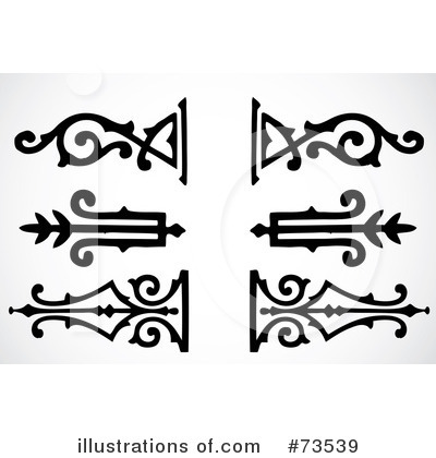 Royalty-Free (RF) Design Elements Clipart Illustration by BestVector - Stock Sample #73539