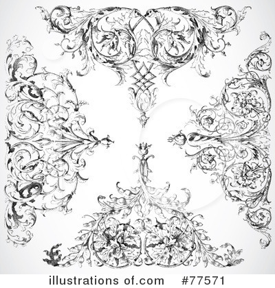 Royalty-Free (RF) Design Elements Clipart Illustration by BestVector - Stock Sample #77571