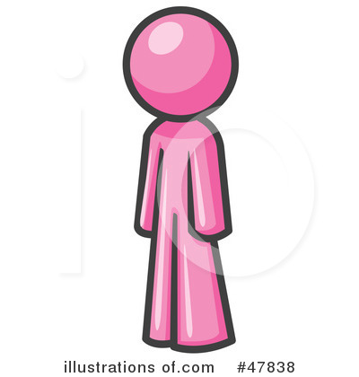 Pink Design Mascot Clipart #47838 by Leo Blanchette