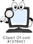 Desktop Computer Clipart #1378401 by BNP Design Studio