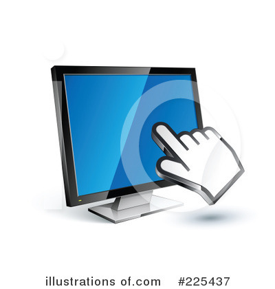 Computer Clipart #225437 by beboy