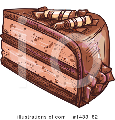 Royalty-Free (RF) Dessert Clipart Illustration by Vector Tradition SM - Stock Sample #1433182