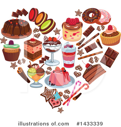 Pudding Clipart #1433339 by Vector Tradition SM