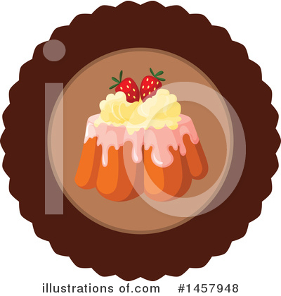 Royalty-Free (RF) Dessert Clipart Illustration by Vector Tradition SM - Stock Sample #1457948