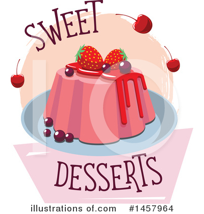 Royalty-Free (RF) Dessert Clipart Illustration by Vector Tradition SM - Stock Sample #1457964