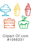 Desserts Clipart #1066331 by Vector Tradition SM