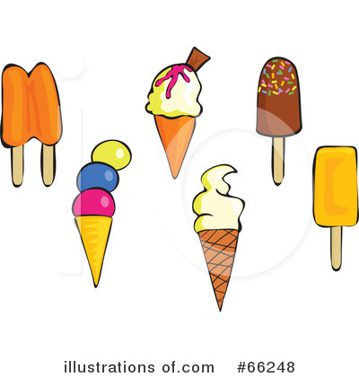 Royalty-Free (RF) Desserts Clipart Illustration by Prawny - Stock Sample #66248