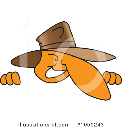 Royalty-Free (RF) Detective Clipart Illustration by Mascot Junction - Stock Sample #1059243