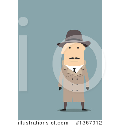 Detective Clipart #1367912 by Vector Tradition SM
