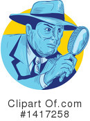 Detective Clipart #1417258 by patrimonio