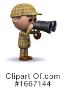 Detective Clipart #1667144 by Steve Young