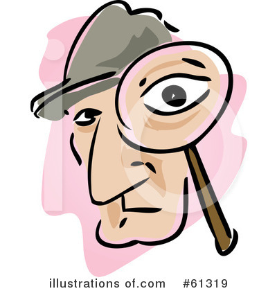 Royalty-Free (RF) Detective Clipart Illustration by Kheng Guan Toh - Stock Sample #61319