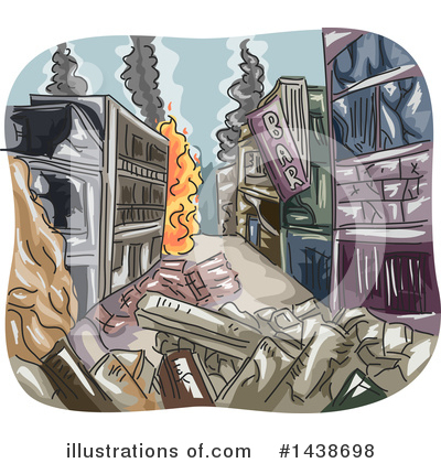 Royalty-Free (RF) Devastation Clipart Illustration by BNP Design Studio - Stock Sample #1438698