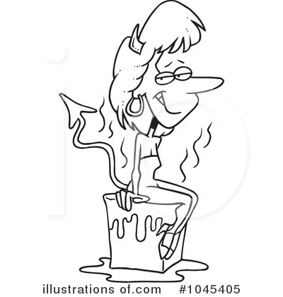 Devil Clipart #1045405 by toonaday