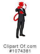 Devil Clipart #1074381 by AtStockIllustration