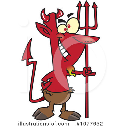 Devil Clipart #1077652 by toonaday