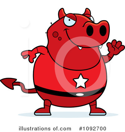 Royalty-Free (RF) Devil Clipart Illustration by Cory Thoman - Stock Sample #1092700