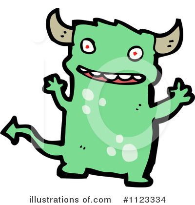 Royalty-Free (RF) Devil Clipart Illustration by lineartestpilot - Stock Sample #1123334