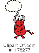 Devil Clipart #1178277 by lineartestpilot