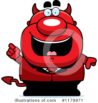 Royalty-Free (RF) Devil Clipart Illustration by Cory Thoman - Stock Sample #1179971