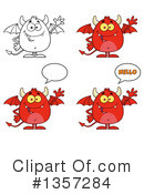 Devil Clipart #1357284 by Hit Toon