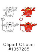 Devil Clipart #1357285 by Hit Toon