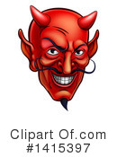 Devil Clipart #1415397 by AtStockIllustration