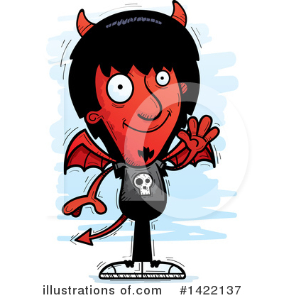 Royalty-Free (RF) Devil Clipart Illustration by Cory Thoman - Stock Sample #1422137
