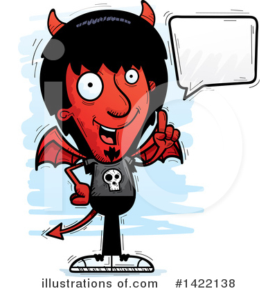 Royalty-Free (RF) Devil Clipart Illustration by Cory Thoman - Stock Sample #1422138