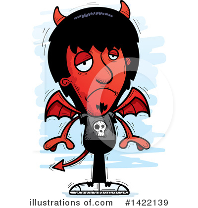 Royalty-Free (RF) Devil Clipart Illustration by Cory Thoman - Stock Sample #1422139