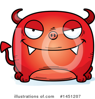 Royalty-Free (RF) Devil Clipart Illustration by Cory Thoman - Stock Sample #1451207