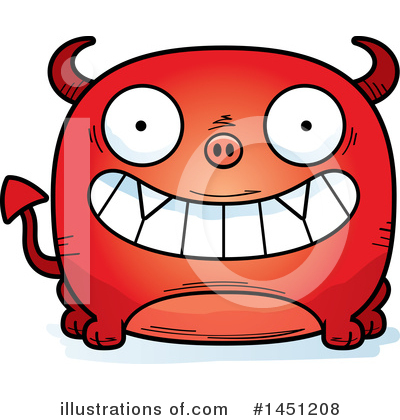 Royalty-Free (RF) Devil Clipart Illustration by Cory Thoman - Stock Sample #1451208