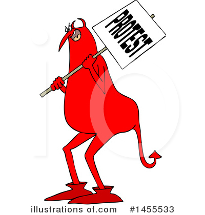 Protestor Clipart #1455533 by djart