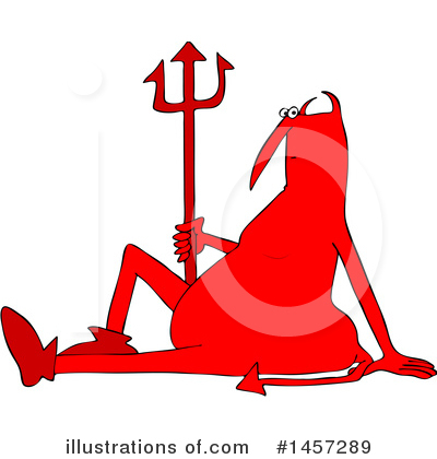 Royalty-Free (RF) Devil Clipart Illustration by djart - Stock Sample #1457289