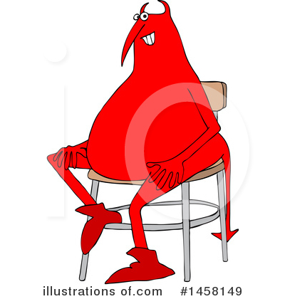 Royalty-Free (RF) Devil Clipart Illustration by djart - Stock Sample #1458149