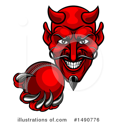 Royalty-Free (RF) Devil Clipart Illustration by AtStockIllustration - Stock Sample #1490776