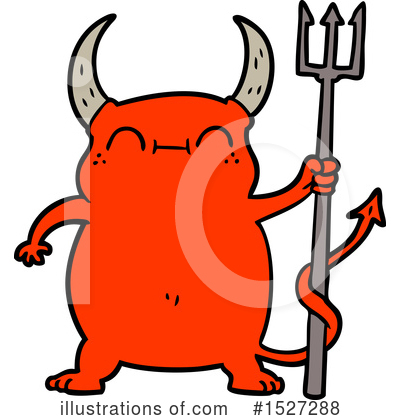 Royalty-Free (RF) Devil Clipart Illustration by lineartestpilot - Stock Sample #1527288
