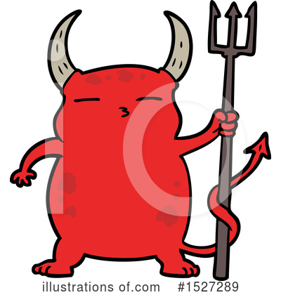 Royalty-Free (RF) Devil Clipart Illustration by lineartestpilot - Stock Sample #1527289