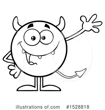 Royalty-Free (RF) Devil Clipart Illustration by Hit Toon - Stock Sample #1528818