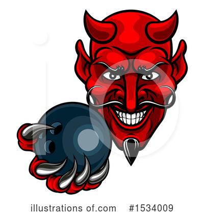 Royalty-Free (RF) Devil Clipart Illustration by AtStockIllustration - Stock Sample #1534009