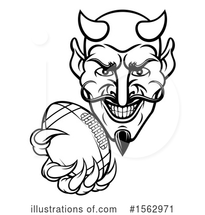 Royalty-Free (RF) Devil Clipart Illustration by AtStockIllustration - Stock Sample #1562971