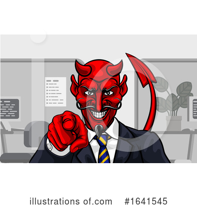 Royalty-Free (RF) Devil Clipart Illustration by AtStockIllustration - Stock Sample #1641545