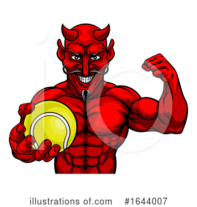 Royalty-Free (RF) Devil Clipart Illustration by AtStockIllustration - Stock Sample #1644007