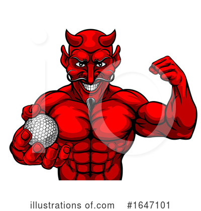 Royalty-Free (RF) Devil Clipart Illustration by AtStockIllustration - Stock Sample #1647101
