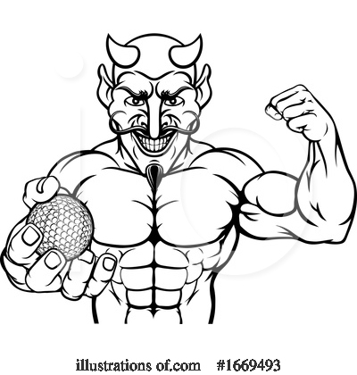 Royalty-Free (RF) Devil Clipart Illustration by AtStockIllustration - Stock Sample #1669493
