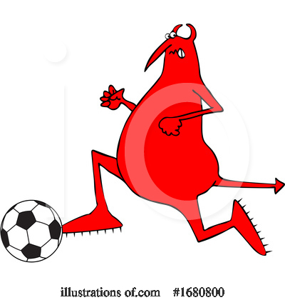 Royalty-Free (RF) Devil Clipart Illustration by djart - Stock Sample #1680800