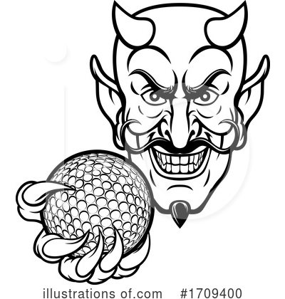 Royalty-Free (RF) Devil Clipart Illustration by AtStockIllustration - Stock Sample #1709400