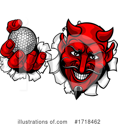 Royalty-Free (RF) Devil Clipart Illustration by AtStockIllustration - Stock Sample #1718462