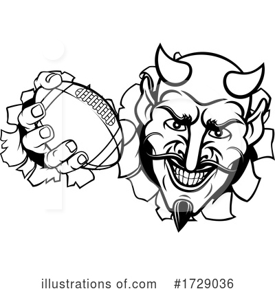 Royalty-Free (RF) Devil Clipart Illustration by AtStockIllustration - Stock Sample #1729036